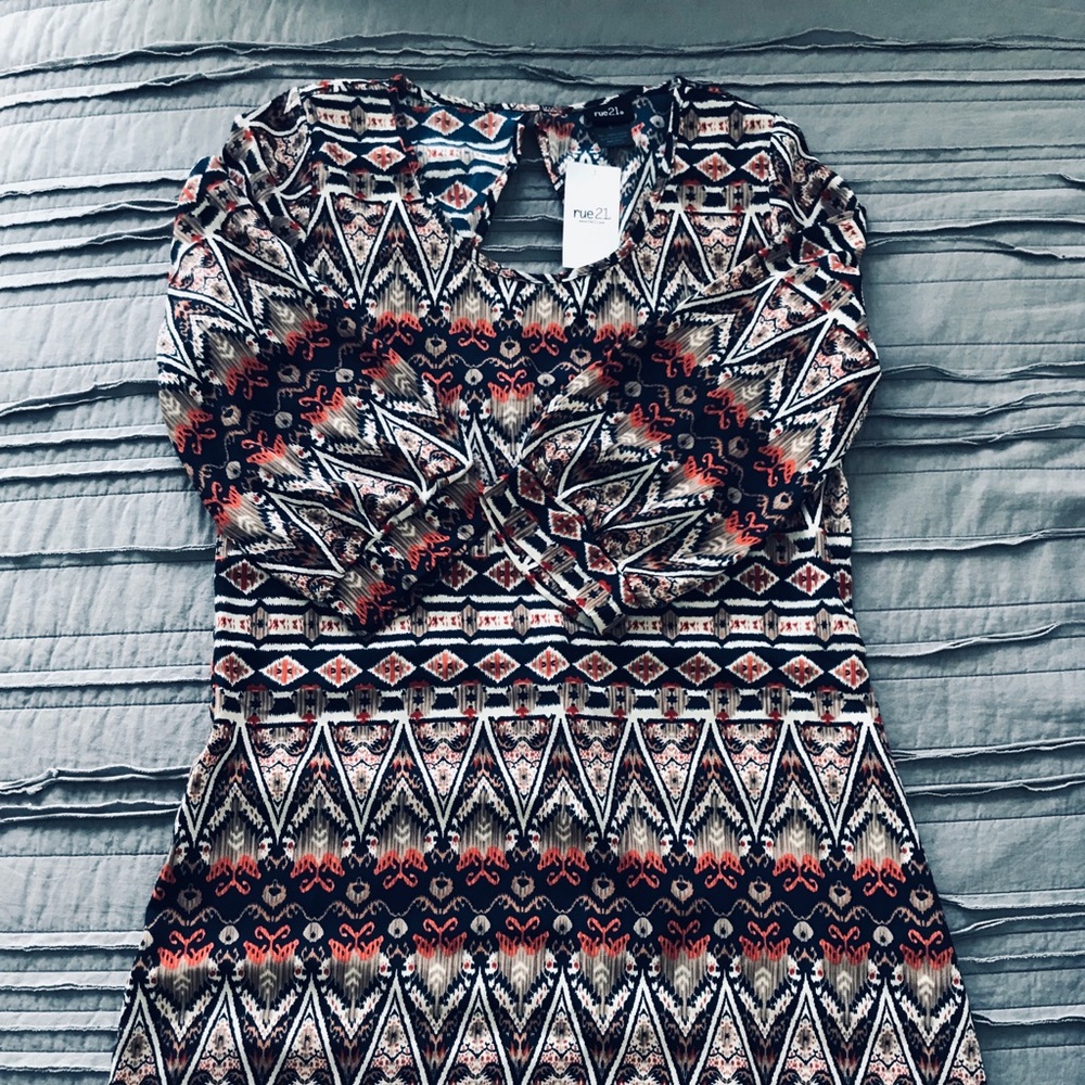 Fun multi-colored dress !